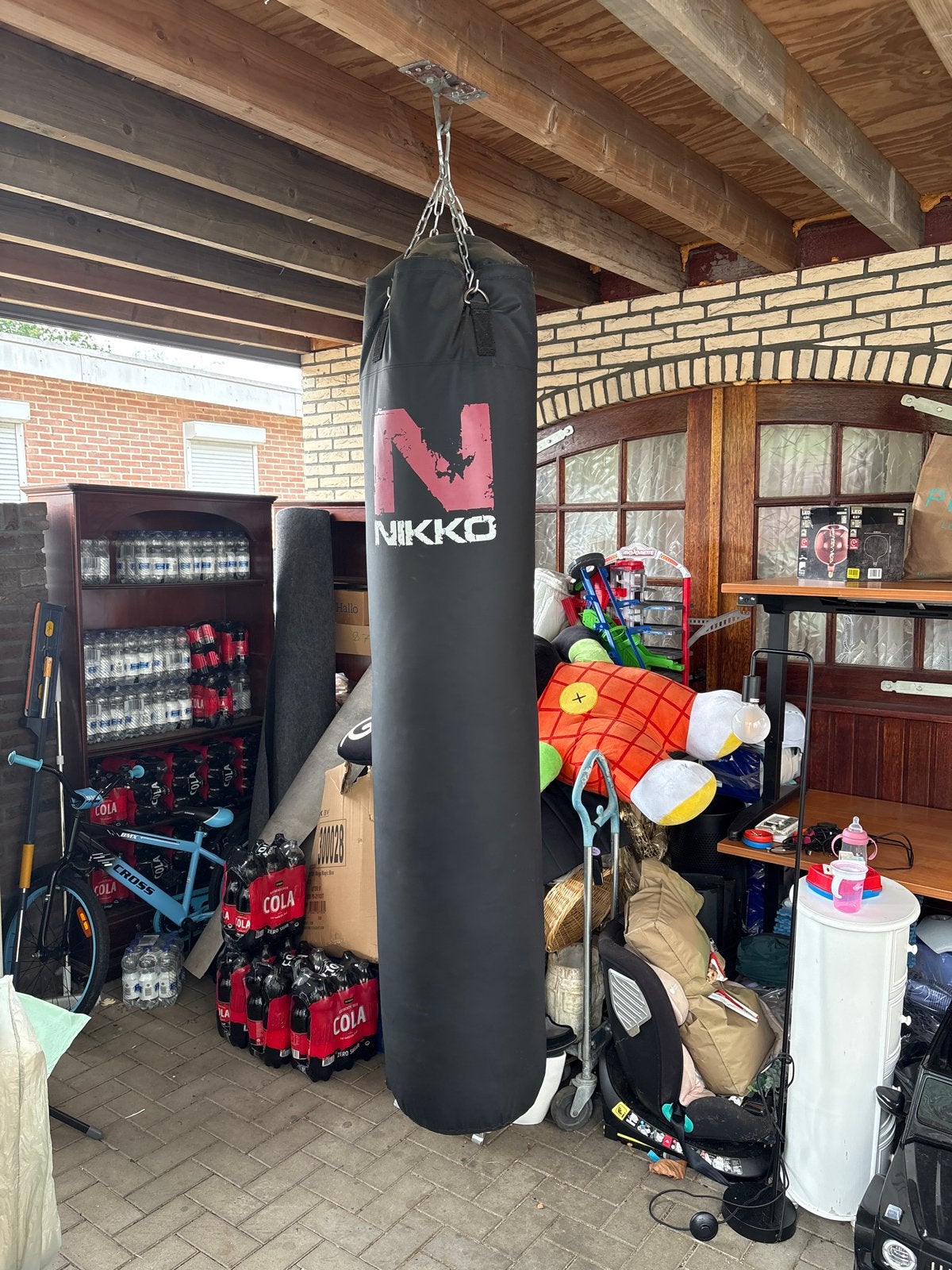 Nikko Sport Bokszak - Ideaal voor training, Ophalen of Verzenden, Zo goed als nieuw, Bokszak