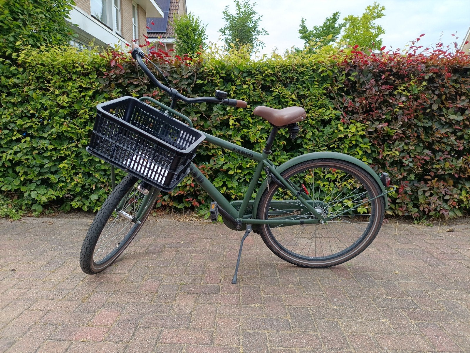 Groene Bike Fun Load 26 fiets, Fietsen en Brommers, Fietsen | Jongens, Terugtraprem, Versnellingen, Zo goed als nieuw, BIKE FUN