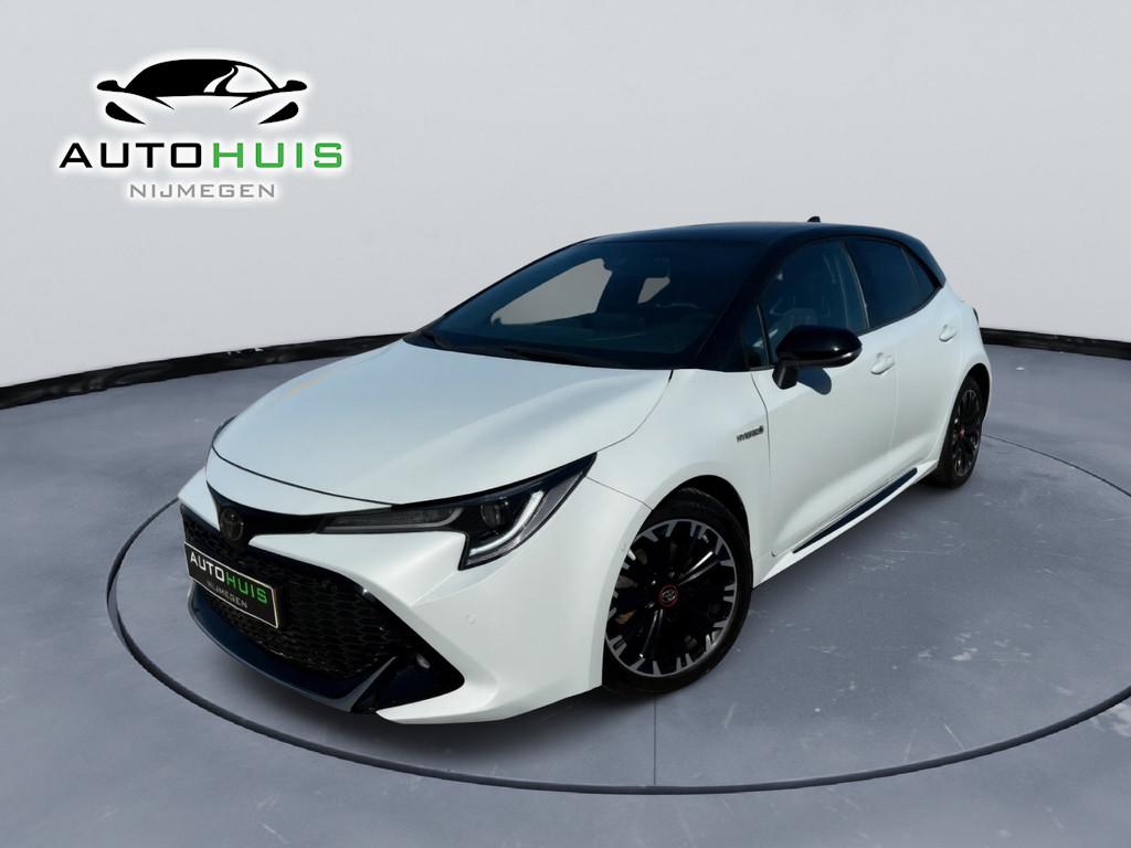 Toyota Corolla 1.8 Hybrid GR-Sport Half leder Achteruitrijca, Gebruikt, Zwart, 4 cilinders, 98 pk