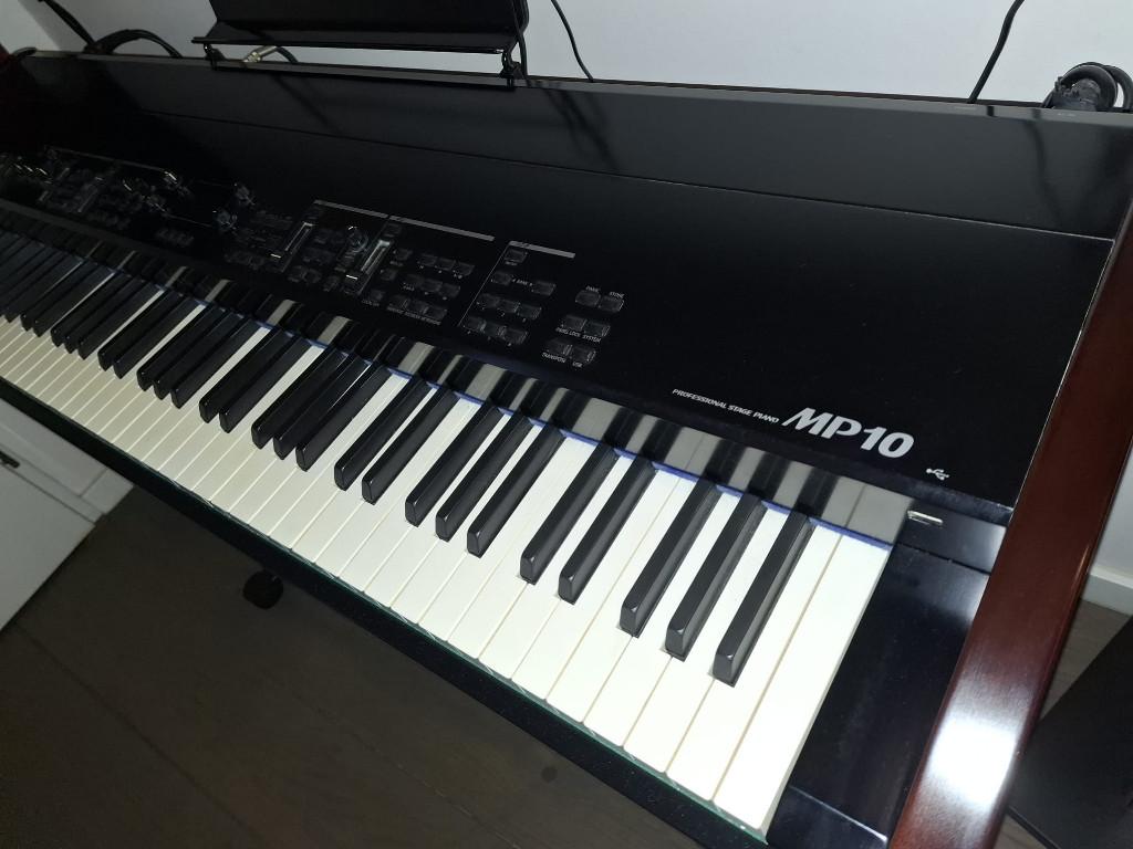 Kawai MP10 Digitale Piano –Topstaat– Incl. Pedaal & Statief, Ophalen, Zwart, Digitaal, Zo goed als nieuw