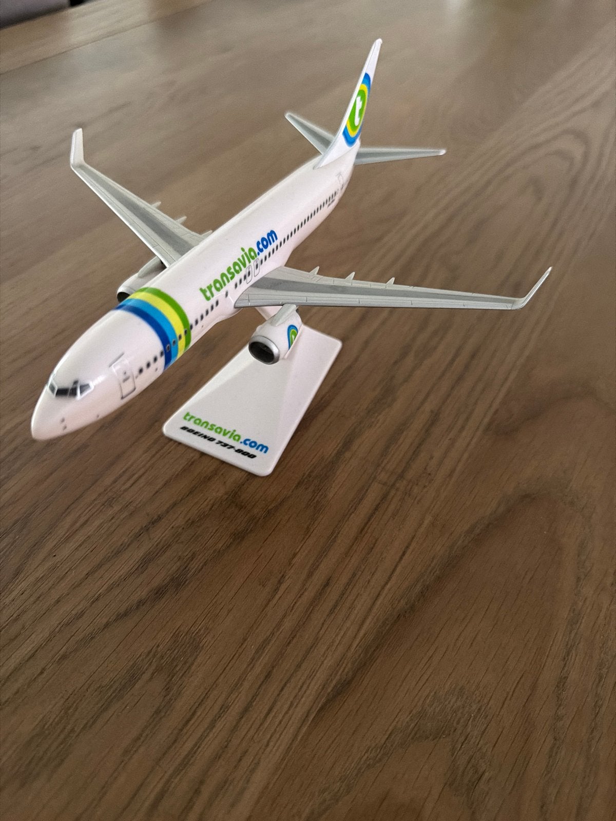 Transavia Boeing 737-800 Modelvliegtuig - 19 cm, Verzamelen, Luchtvaart en Vliegtuigspotten, Ophalen of Verzenden, Gebruikt, Schaalmodel