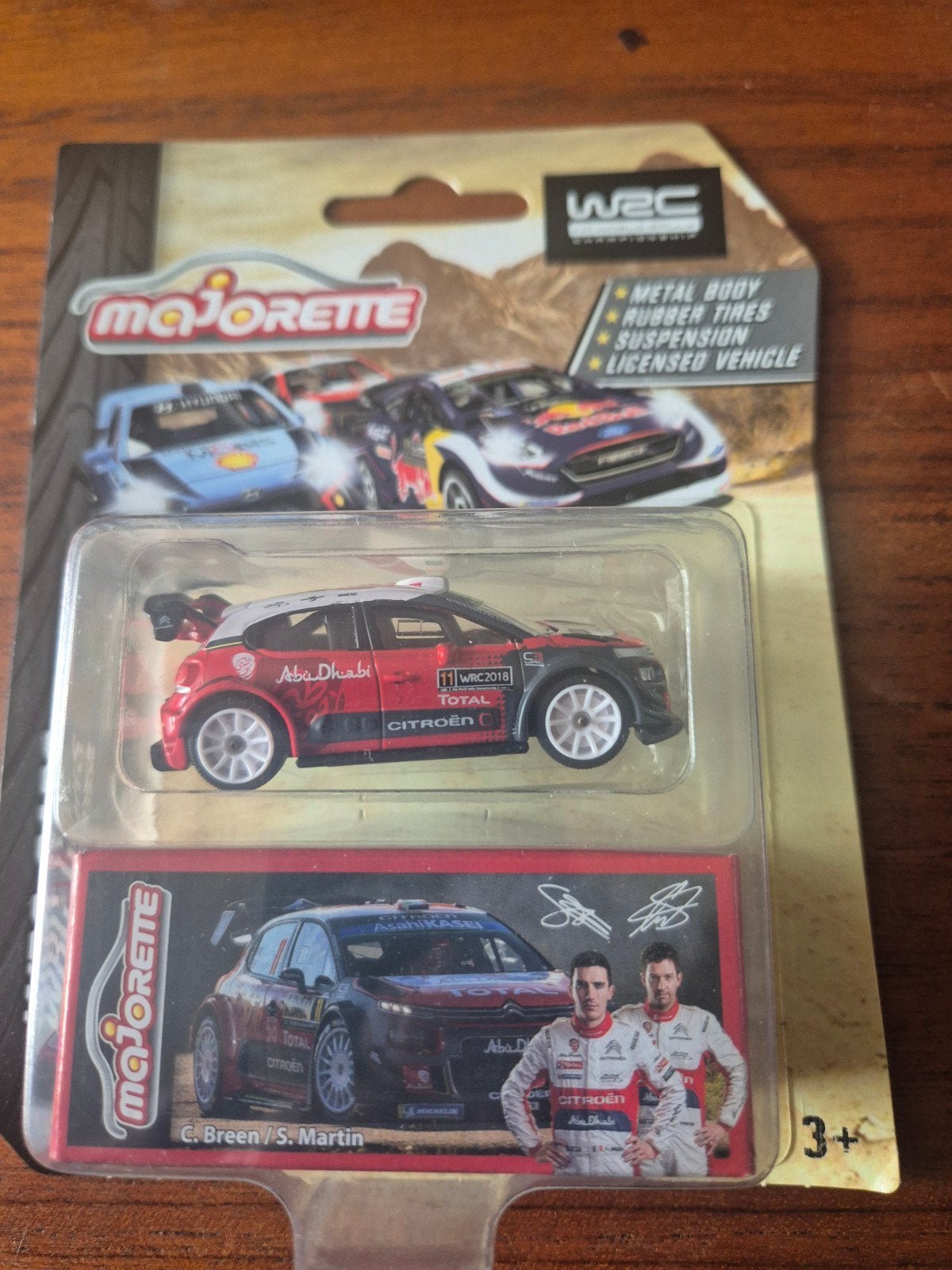 Majorette WRC Citroën C3 Rally auto - Nieuw in verpakking, Ophalen of Verzenden, Nieuw