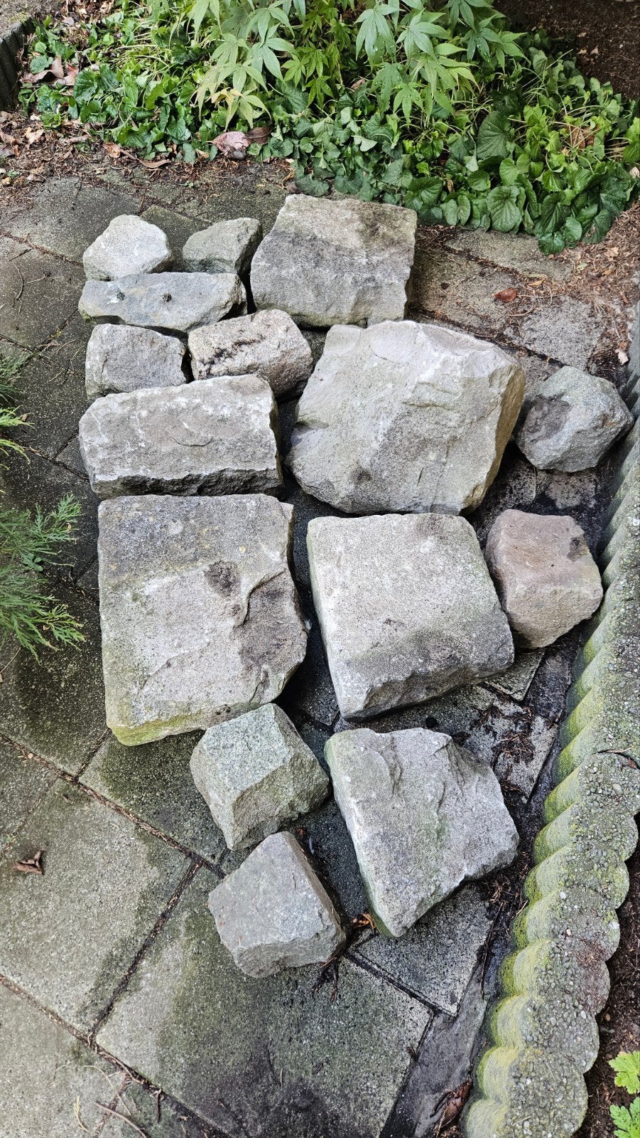 Grote natuurstenen rotsen voor tuin of decoratie, Tuin en Terras, Ophalen, Overige materialen, Gebruikt, Kei