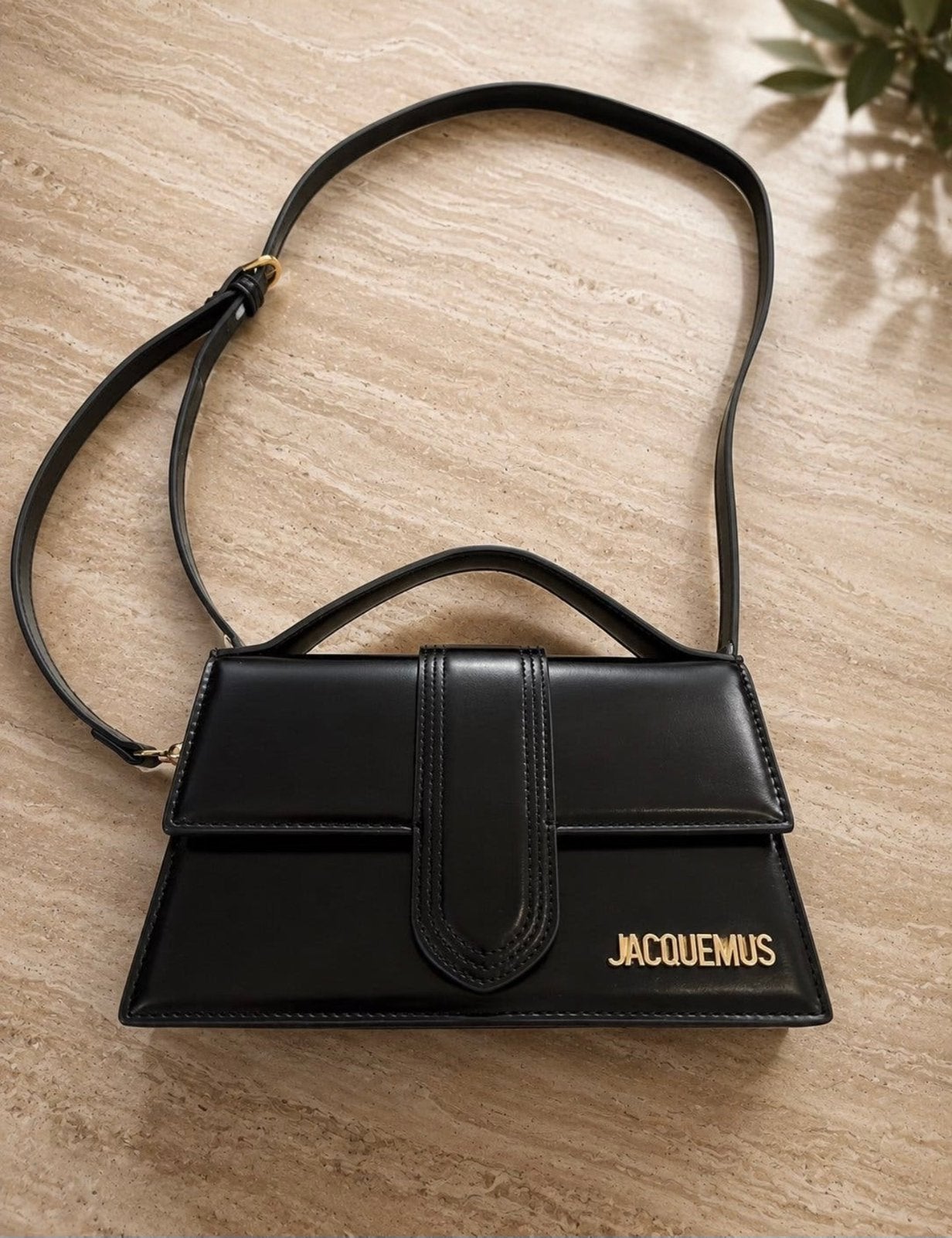 Jacquemus tas, Ophalen, Zo goed als nieuw, Zwart, Schoudertasje