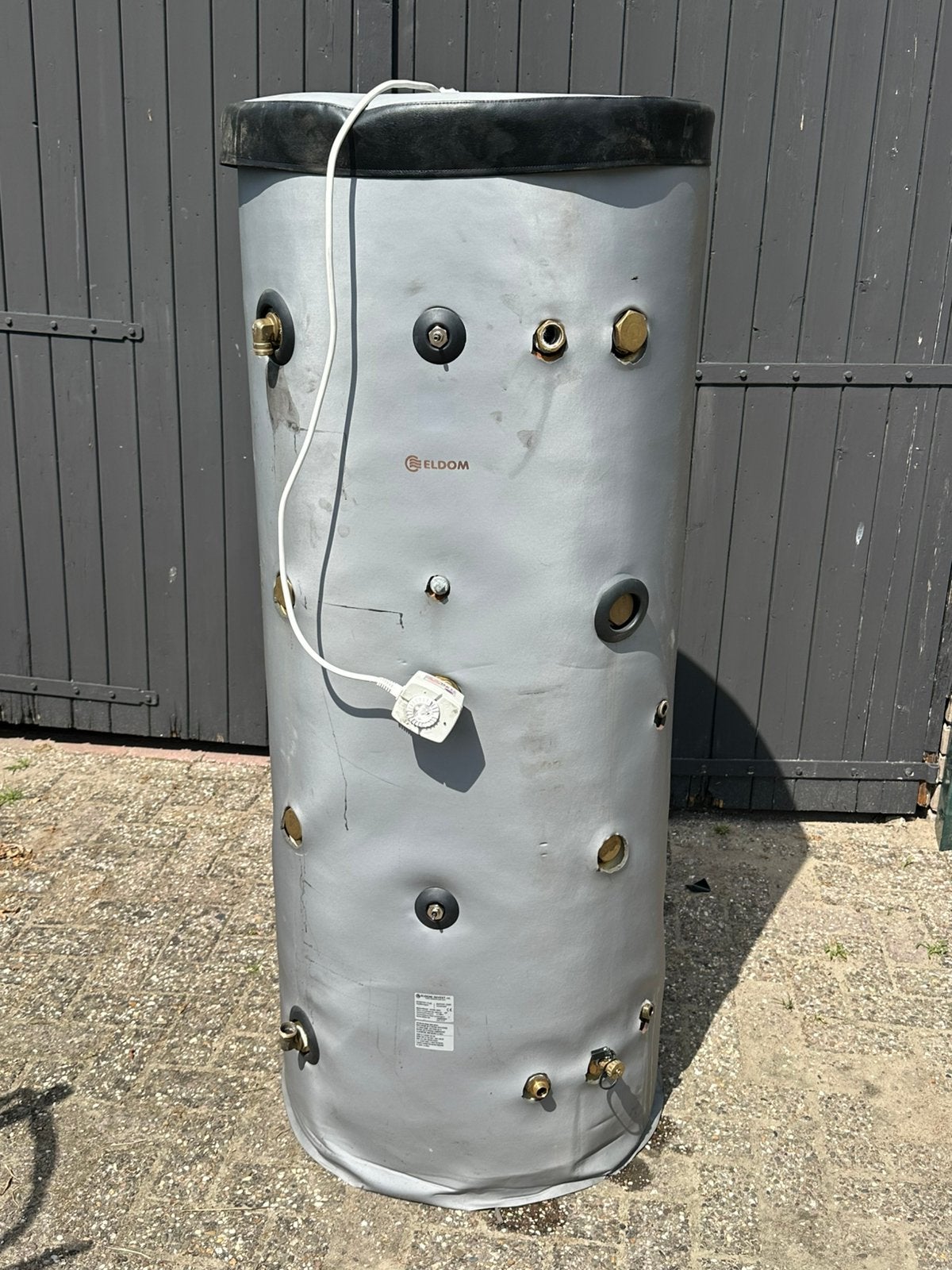 Eldom BCWS 300K Hygiëne Buffervat 300 liter met 2 ww + elem, Ophalen, 100 liter of meer, Boiler, Minder dan 3 jaar oud