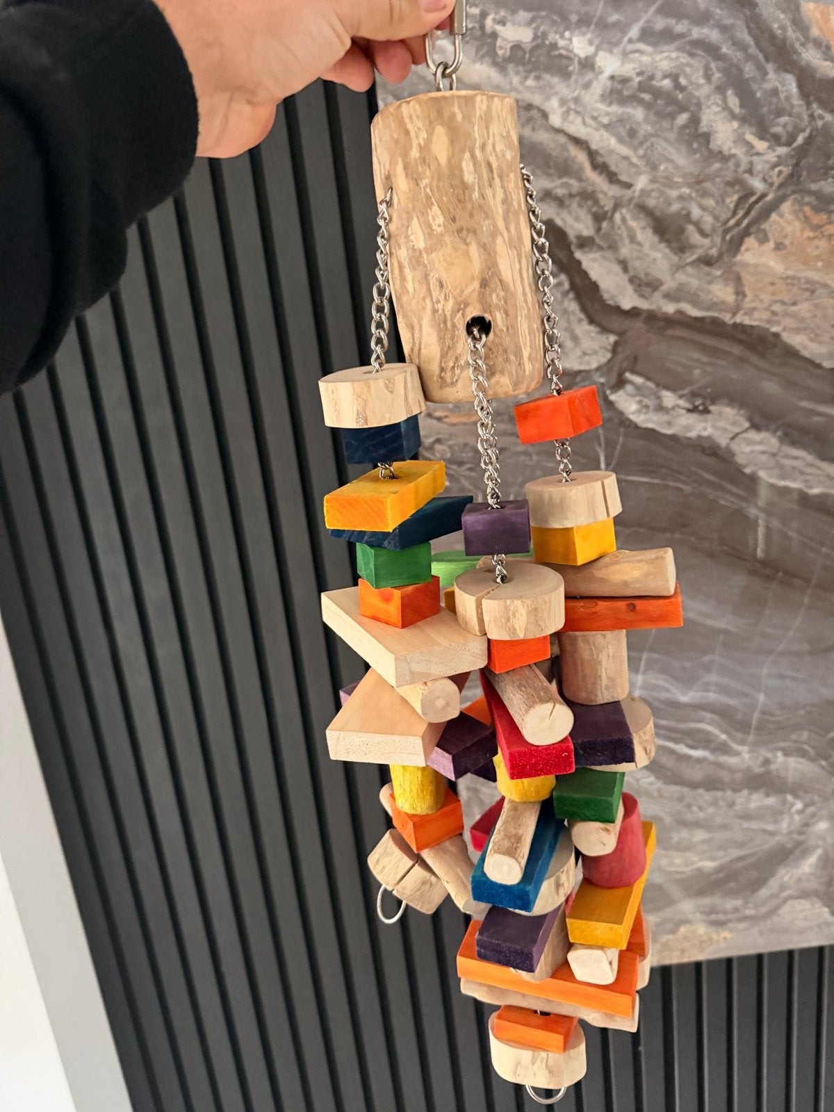 Kijk nieuw speelgoed voor een ara of papegaai, Ophalen of Verzenden, Nieuw, Speelgoed