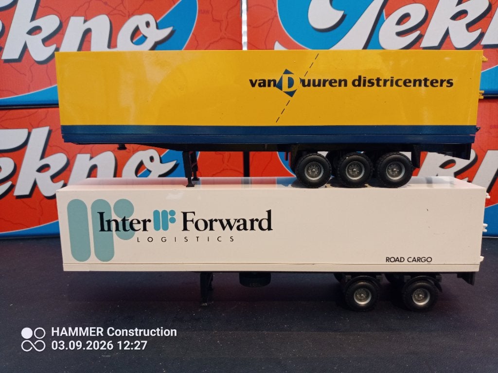 Tekno Trailers, Hobby en Vrije tijd, Ophalen of Verzenden, Nieuw, Bus of Vrachtwagen, Tekno