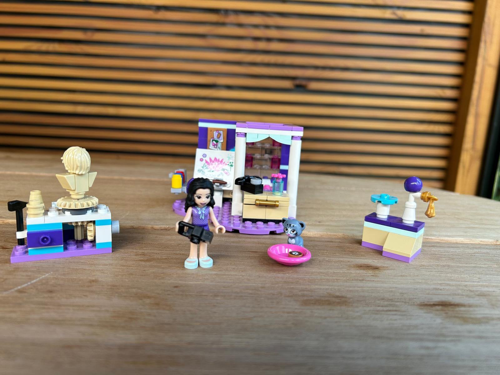 Lego friends Emma haar kamer inclusief boekje, Kinderen en Baby's, Speelgoed | Duplo en Lego, Ophalen, Zo goed als nieuw, Inclusief minifiguren
