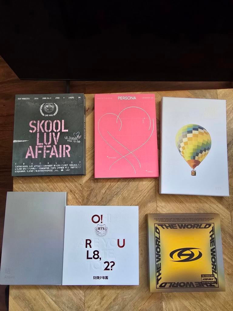 Diverse K-pop albums: BTS & Ateez collectie, Ophalen of Verzenden, Gebruikt