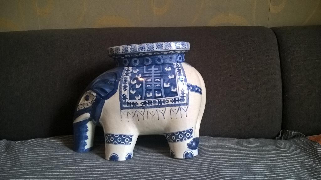 Plantenstandaard Olifant, Antiek en Kunst, Ophalen