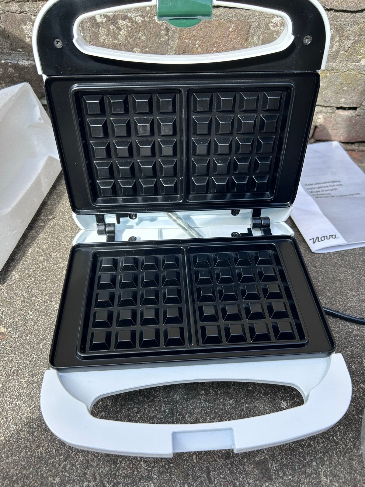 Nova Wafelijzer - 100% nieuw en ongebruikt, Ophalen of Verzenden, Nieuw
