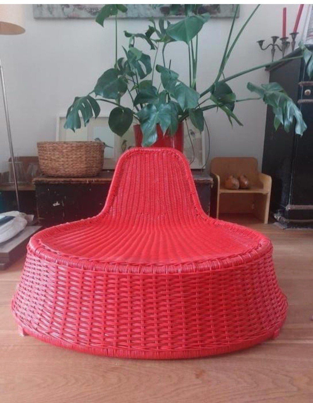 Monika Mulder Long Chair IKEA (2000) - Rood, Ophalen, Overige materialen, Gebruikt, Eén