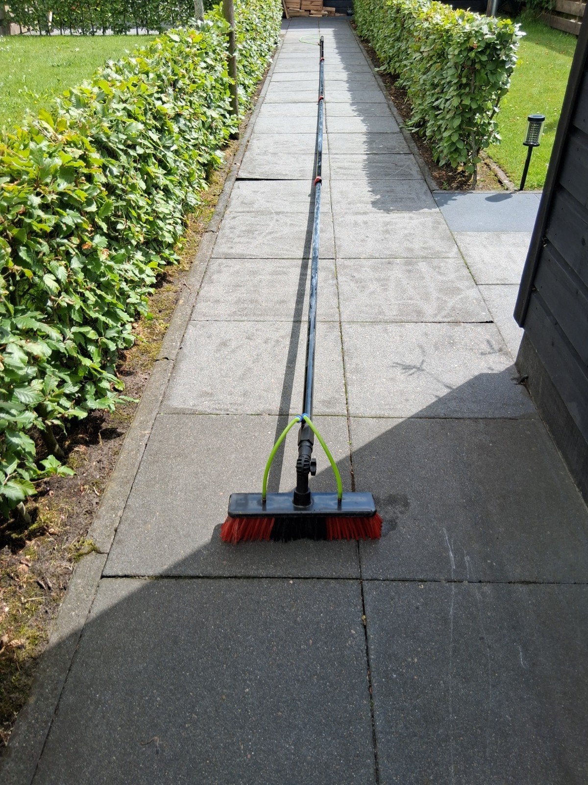 High clean telescoopsteel met allround borsel 9 meter, Huis en Inrichting, Schoonmaakartikelen, Ophalen of Verzenden, Raamwisser of Trekker