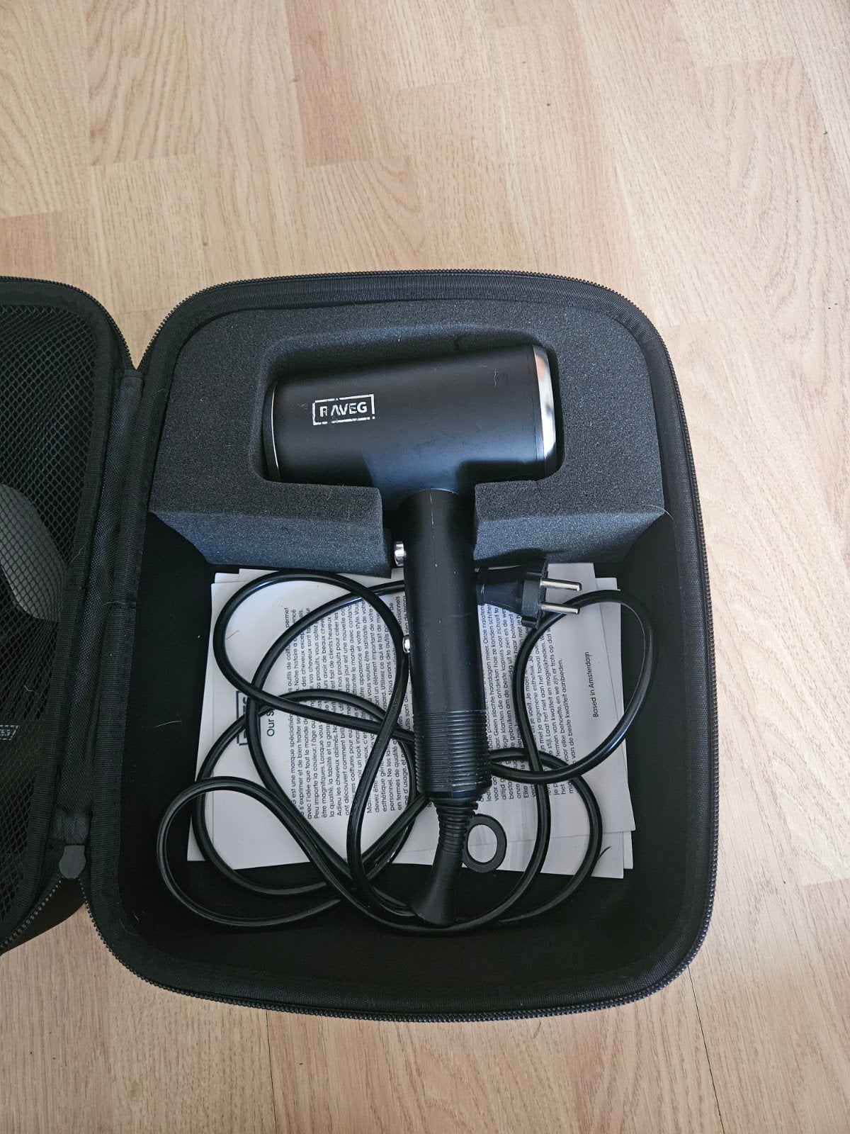 Raveg Föhn - Compacte en Krachtige Haardroger, Ophalen of Verzenden, Gebruikt, Haarverzorging