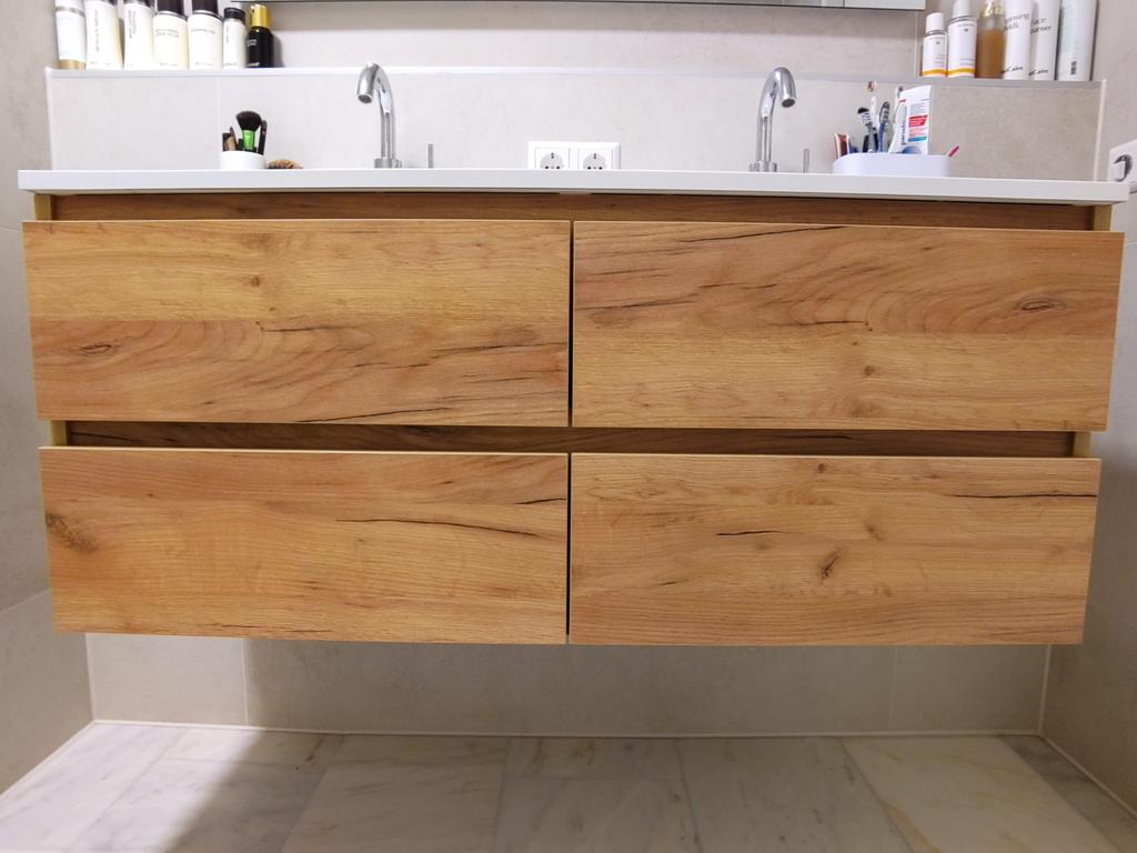 Nieuw badkamermeubel licht eiken 1.20m - nieuwprijs €1.535, Huis en Inrichting, Badkamer | Badkamermeubels, Ophalen, 100 tot 150 cm