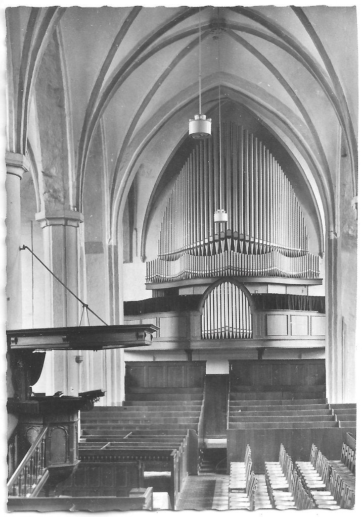 AK Lochem - Interieur Ned. Herv. Kerk, Verzenden, 1960 tot 1980, Ongelopen, Gelderland