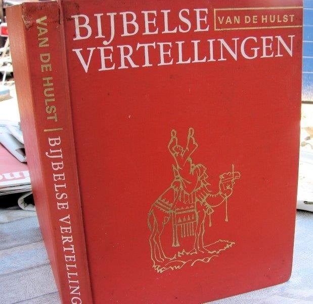 KINDERBIJBEL BIJBELSE VERTELLINGEN OT/NT DOOR WG VD HULST, Ophalen of Verzenden, Zo goed als nieuw, WG vd HULST, Christendom | Katholiek