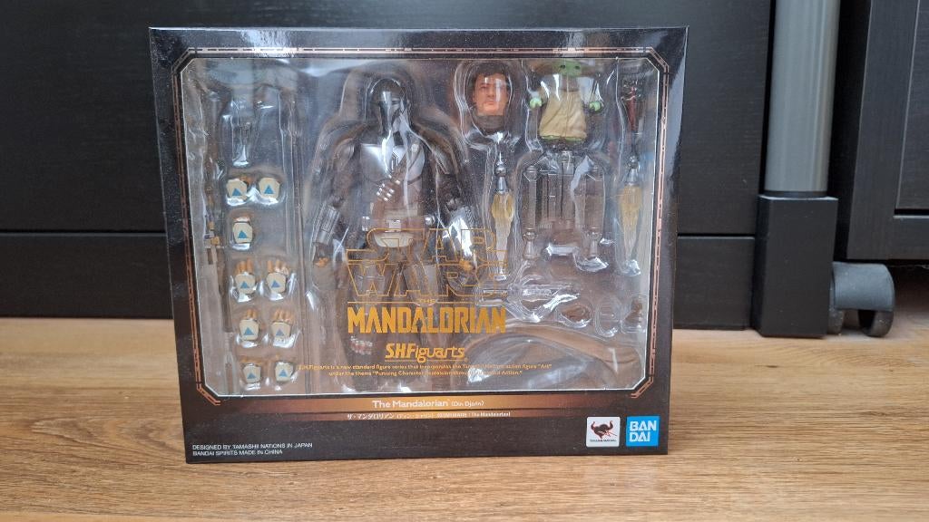 Figuarts Mandalorian Din Djarin, Verzamelen, Star Wars, Ophalen of Verzenden, Zo goed als nieuw, Actiefiguurtje
