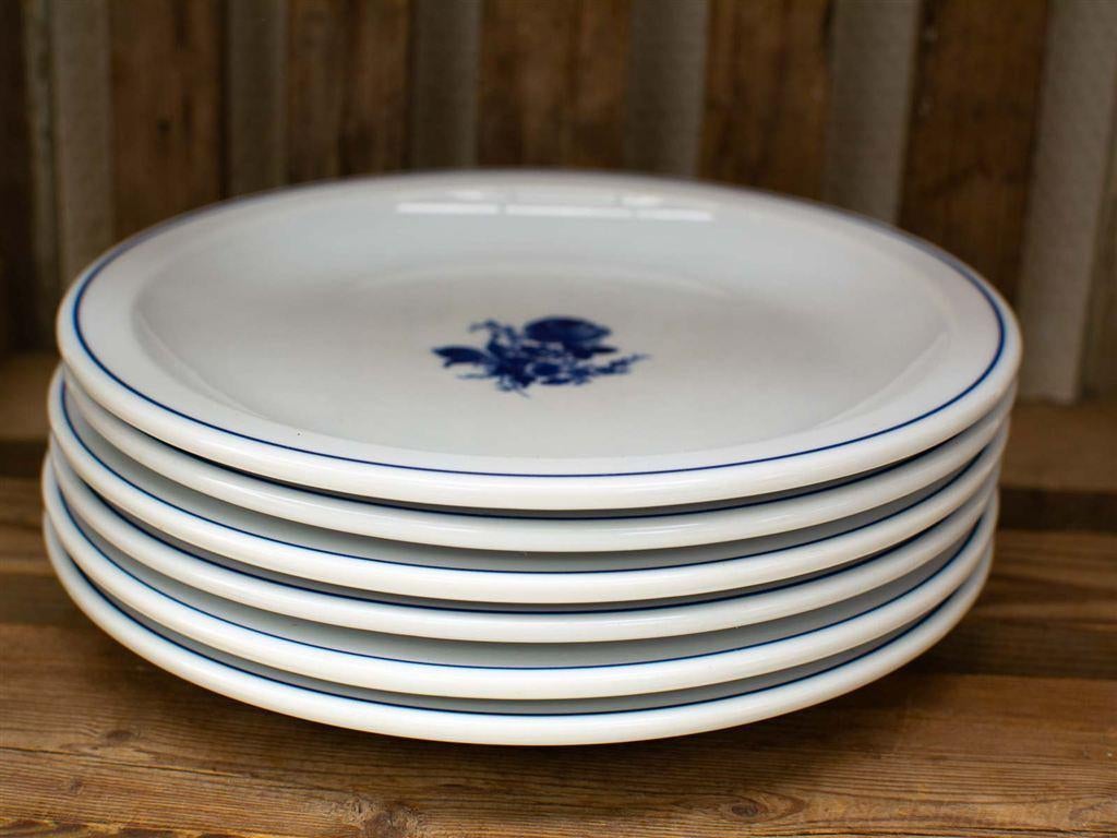 6 Mosa porseleinen borden 37237, Gebruikt, Ophalen of Verzenden, Bord(en), Wedgwood
