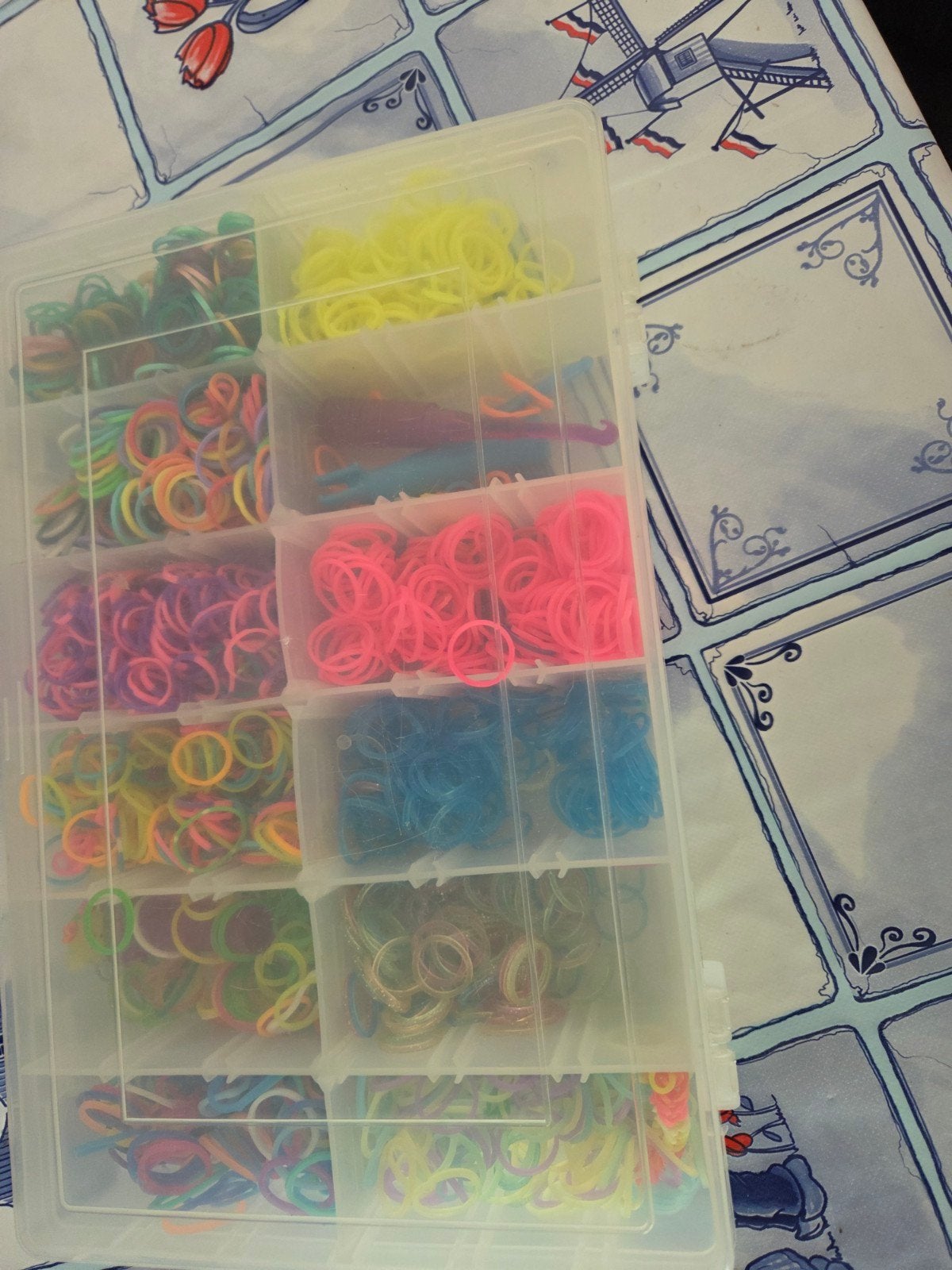 Loom bandjes met bak, Ophalen, Gebruikt, Overige thema's, Meerkleurig