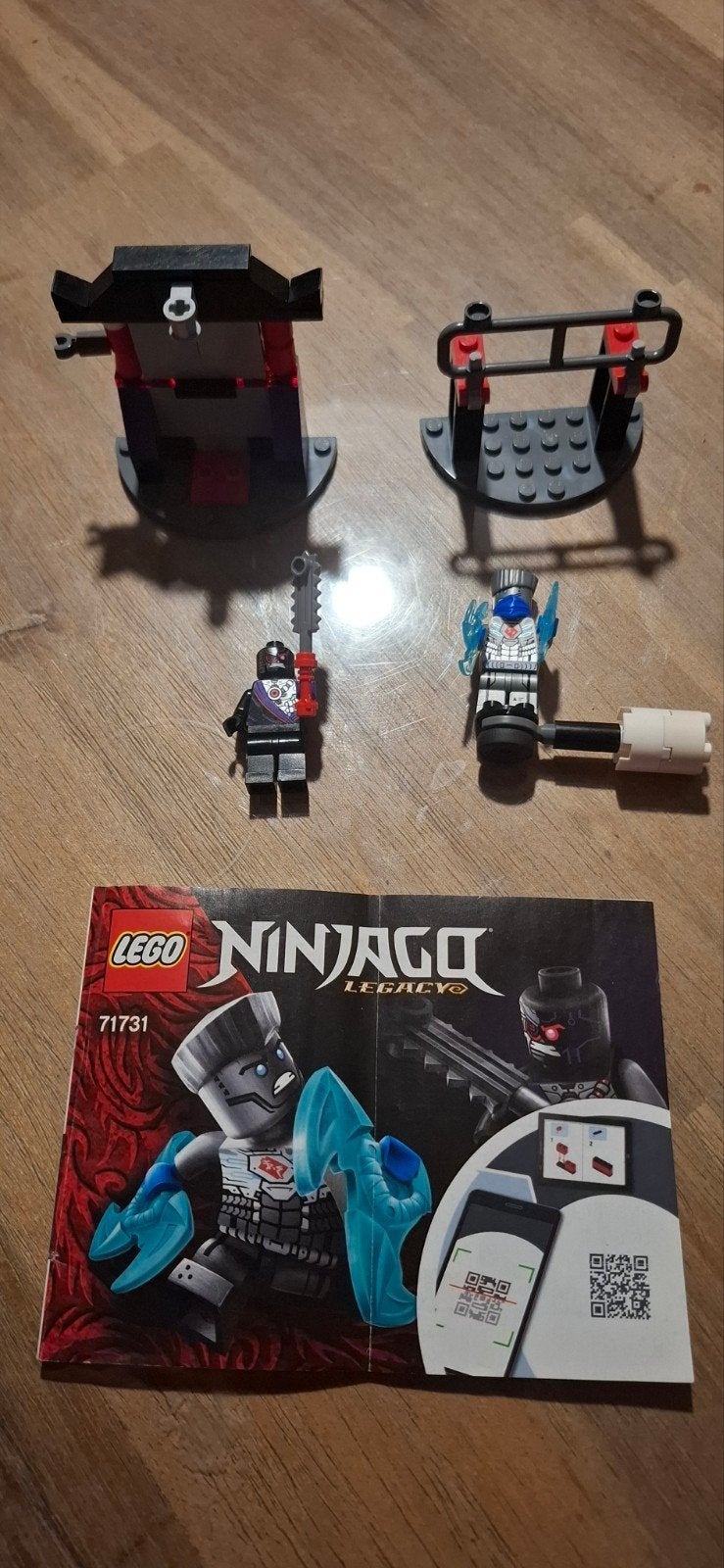 LEGO Ninjago 71731 en 71733 Legacy sets, Ophalen of Verzenden, Zo goed als nieuw, Overige merken