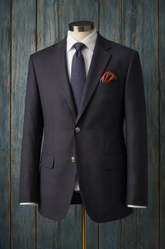 Carl Gross blazer, klassieke stijl met luxe details maat M, Kleding | Heren, Kostuums en Colberts, Carl gross, Ophalen of Verzenden