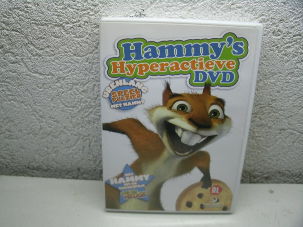 dvd 30k hammy's hyperactieve, Alle leeftijden, Ophalen of Verzenden, Zo goed als nieuw