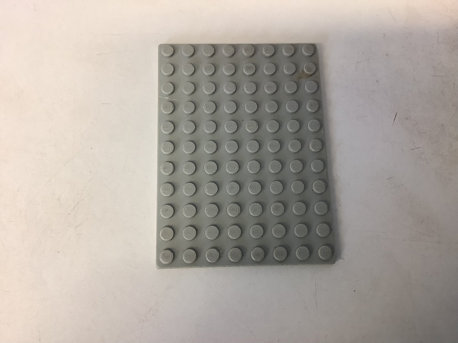 Lego plaat 8x11 licht grijs, Ophalen of Verzenden, Gebruikt, Losse stenen, Lego