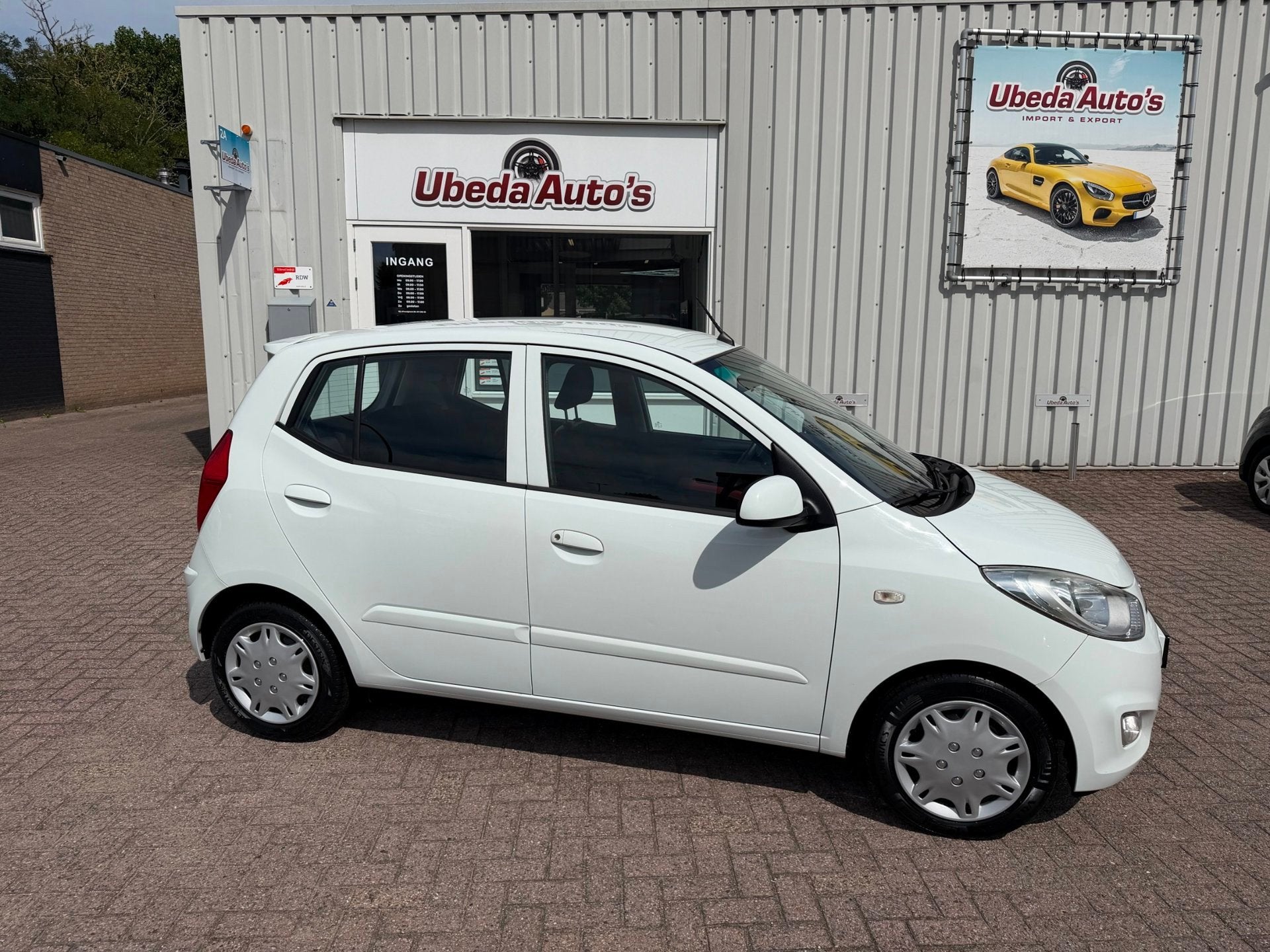 Hyundai I10 1.1 i-Drive Cool 5 DEURS AIRCO ZEER MOOI NL AUTO, Auto's, Hyundai, Euro 5, Stof, Gebruikt, 4 cilinders