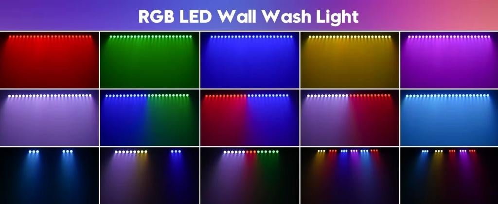 Nieuwe First Class 24 x 20W RGB Led Bar Spot, Ophalen of Verzenden, Nieuw, Licht, Geluidgestuurd