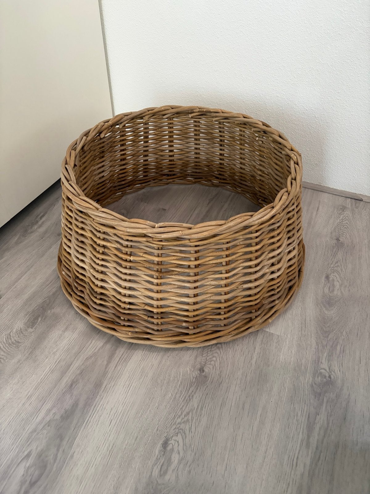 Rotan kerstboommand - Natuurlijke uitstraling, Ophalen of Verzenden, Natuurlijk materiaal, Bruin, Landelijk