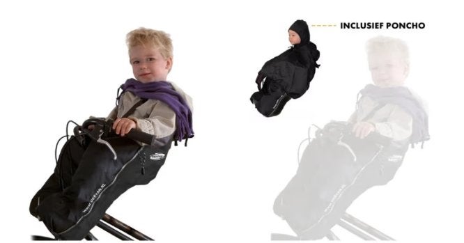 Bike-A-Way Poncho, Overige maten, Ophalen of Verzenden, Zo goed als nieuw, Bovenkleding