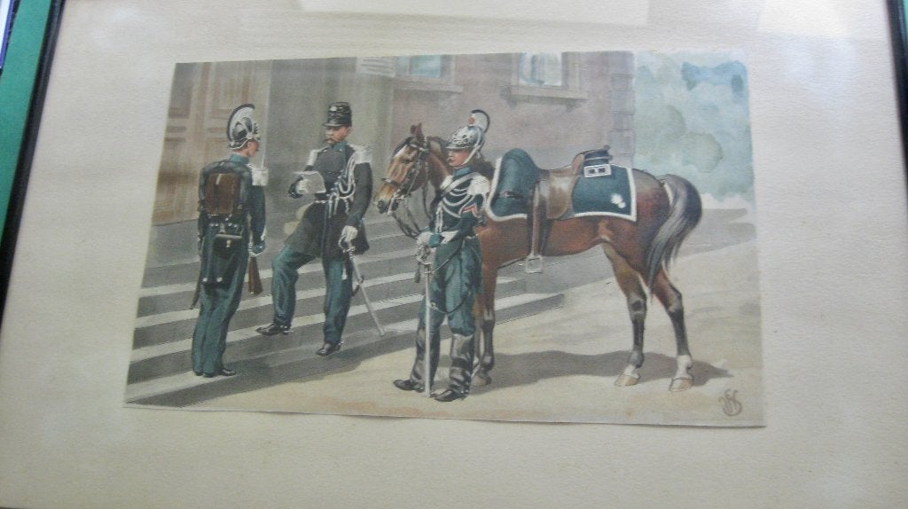 2 aquarellen van Willem Constantijn Staring (1843-1896), Antiek en Kunst, Kunst | Schilderijen | Klassiek, Ophalen, Origineel werk