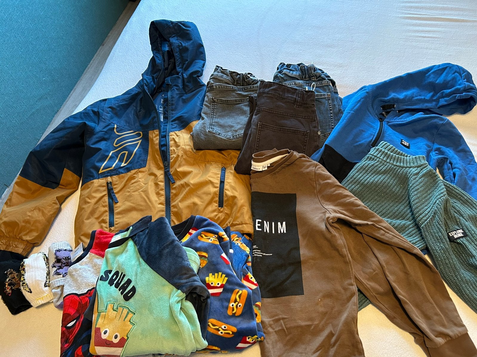 Winterpakket jongens maat 134, Ophalen, Zo goed als nieuw, Jongen, Setje