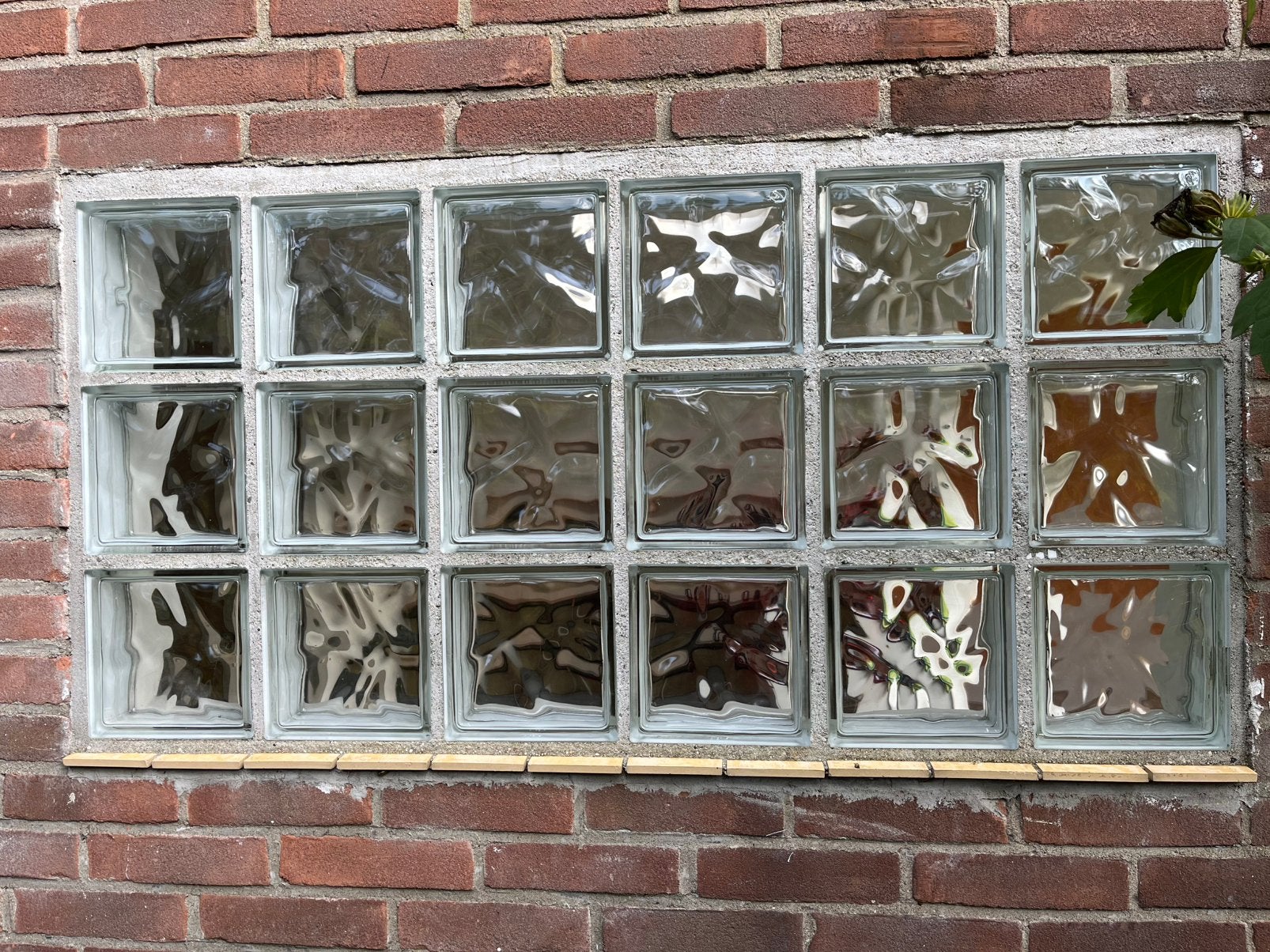 Glastegels (138 stuks), Ophalen, Overige materialen, Minder dan 75 cm, Raamkozijn