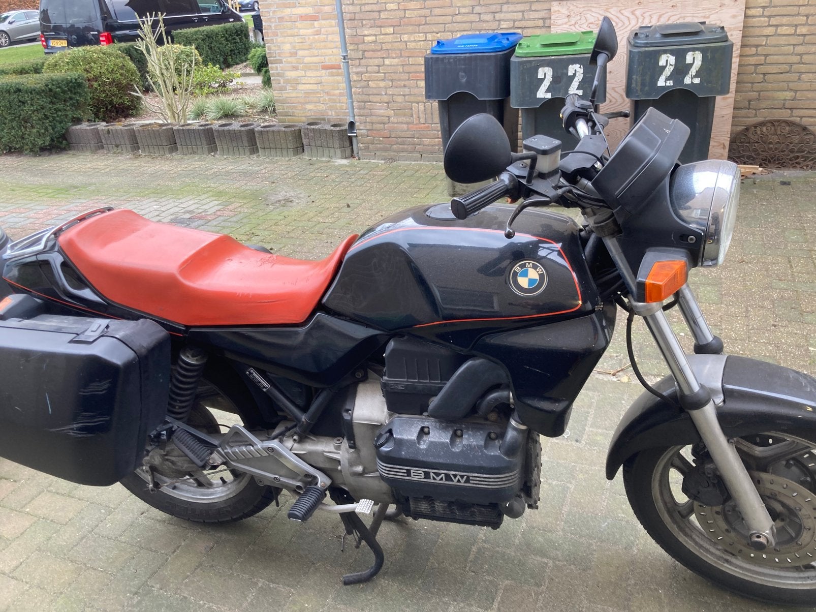BMW K75, Motoren, 750 cc, Cardan-aandrijving, Motorrijbewijs A, Gebruikt