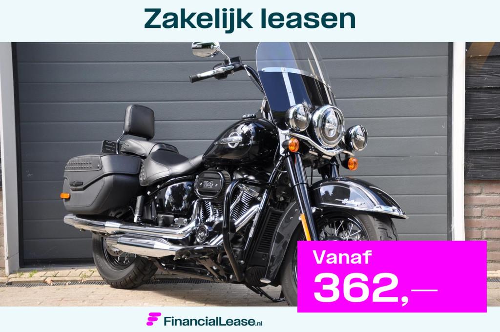Harley Davidson FLHCS Heritage Softail Classic 114 13500 KM, Motoren, Chopper, Bedrijf, Cruise Control, Meer dan 35 kW