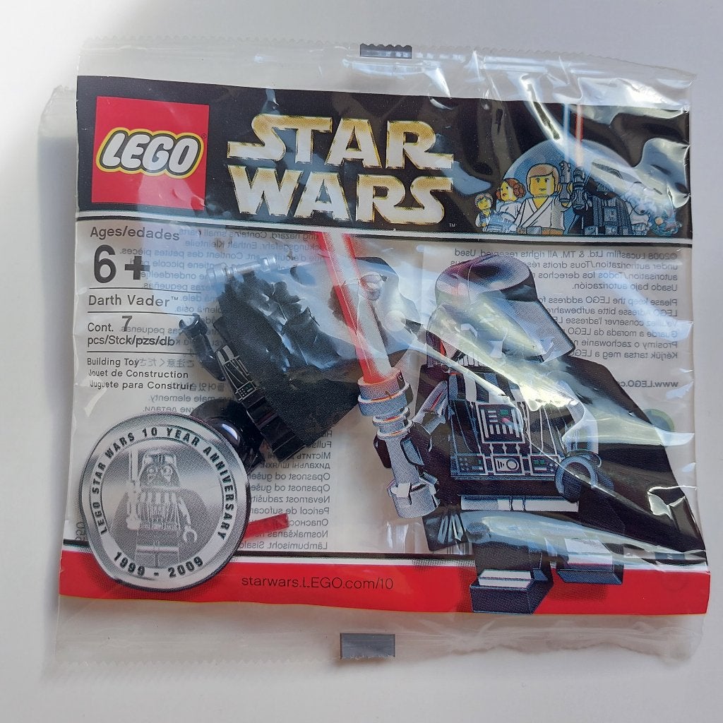 LEGO Star Wars Minifig - Chrome Vader - sw0218, Ophalen of Verzenden, Zo goed als nieuw