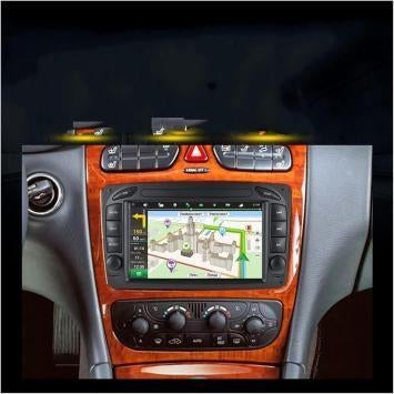 Mercedes C klasse w203 navigatie apple carplay  android 15, Oberonweg 262 3208pg, Nieuw, Ophalen of Verzenden, Dynavin
