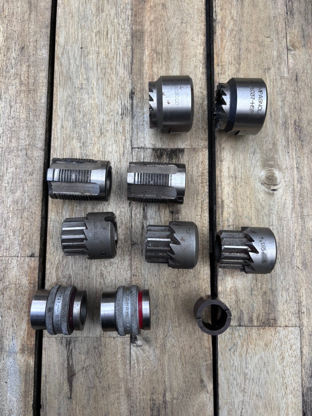 LOT Campagnolo tap en frees gereedschap zgan, Ophalen of Verzenden, Zo goed als nieuw, Crankstelgereedschap