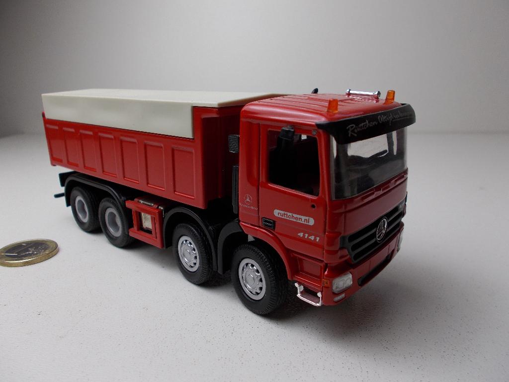 Vintage Zwaar Model MERCEDES ACTROS + HUIF + KIEPSYSTEEM!