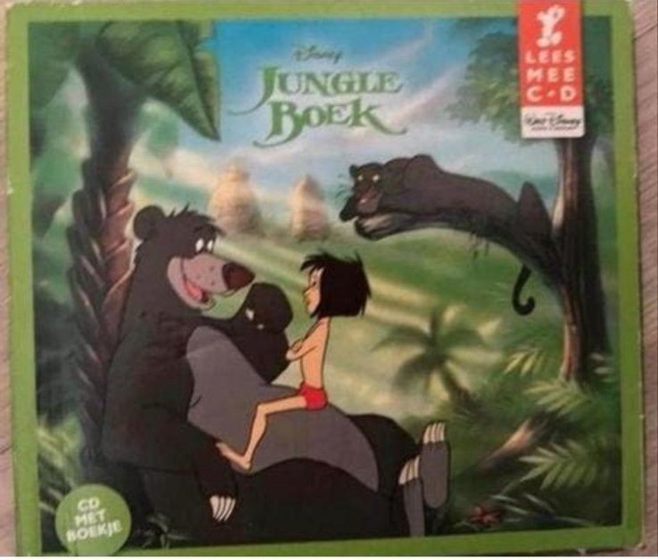 Disney Jungle Boek Lees Mee CD met Boekje, Ophalen of Verzenden, Cd