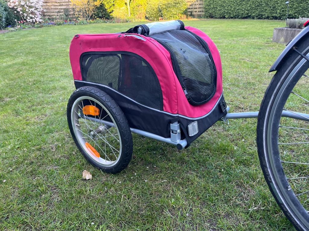 Fietskar hond, Ophalen, Gebruikt, Minder dan 20 kg, Opvouwbaar