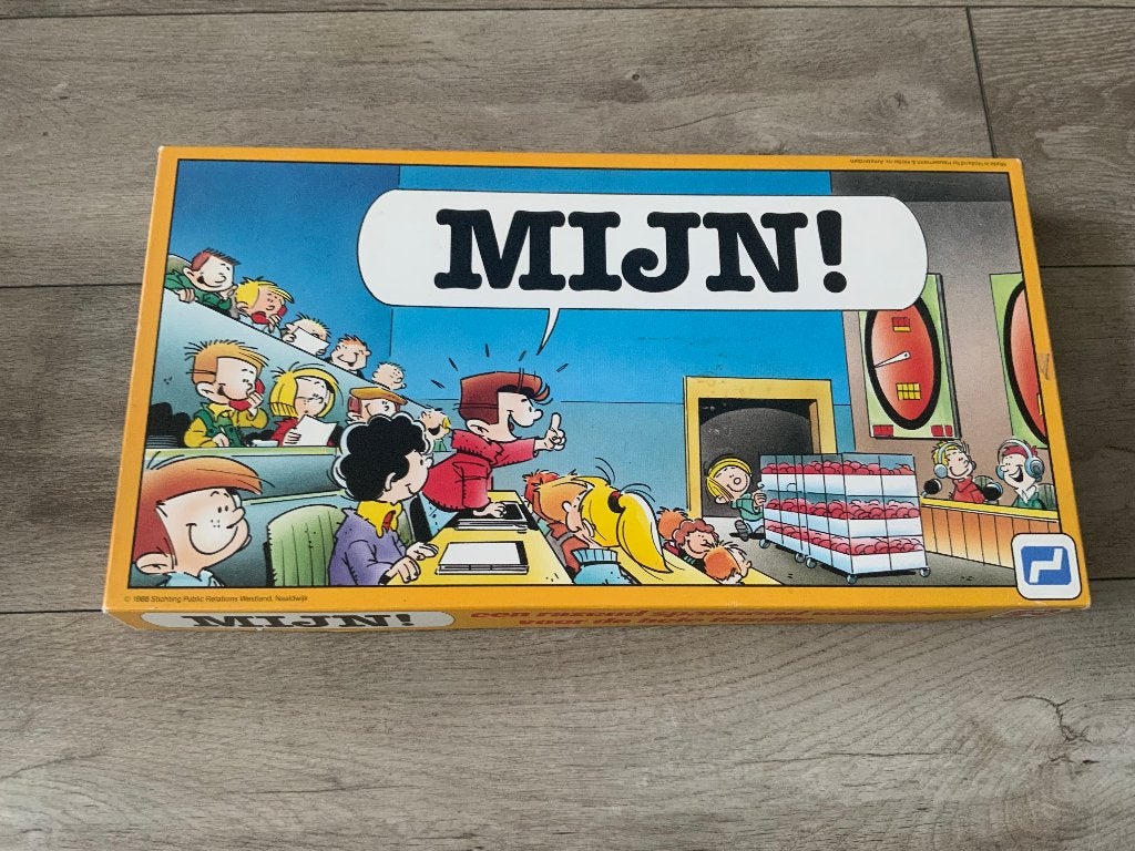 Oud Jumbo Bordspel - Mijn Veilingspel MIJN! Bloemenveiling, Ophalen of Verzenden, Zo goed als nieuw