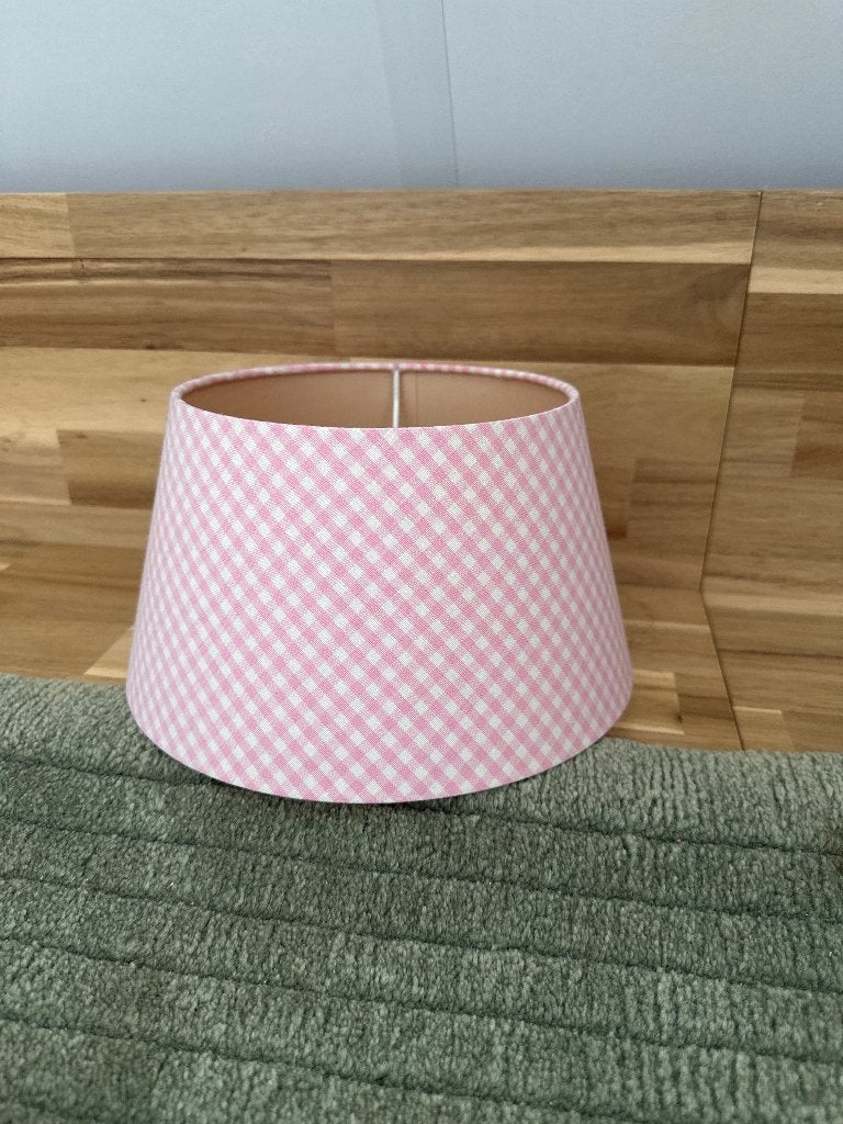 Lampenkap meisjeskamer, Ophalen of Verzenden, Zo goed als nieuw, Roze, Rond