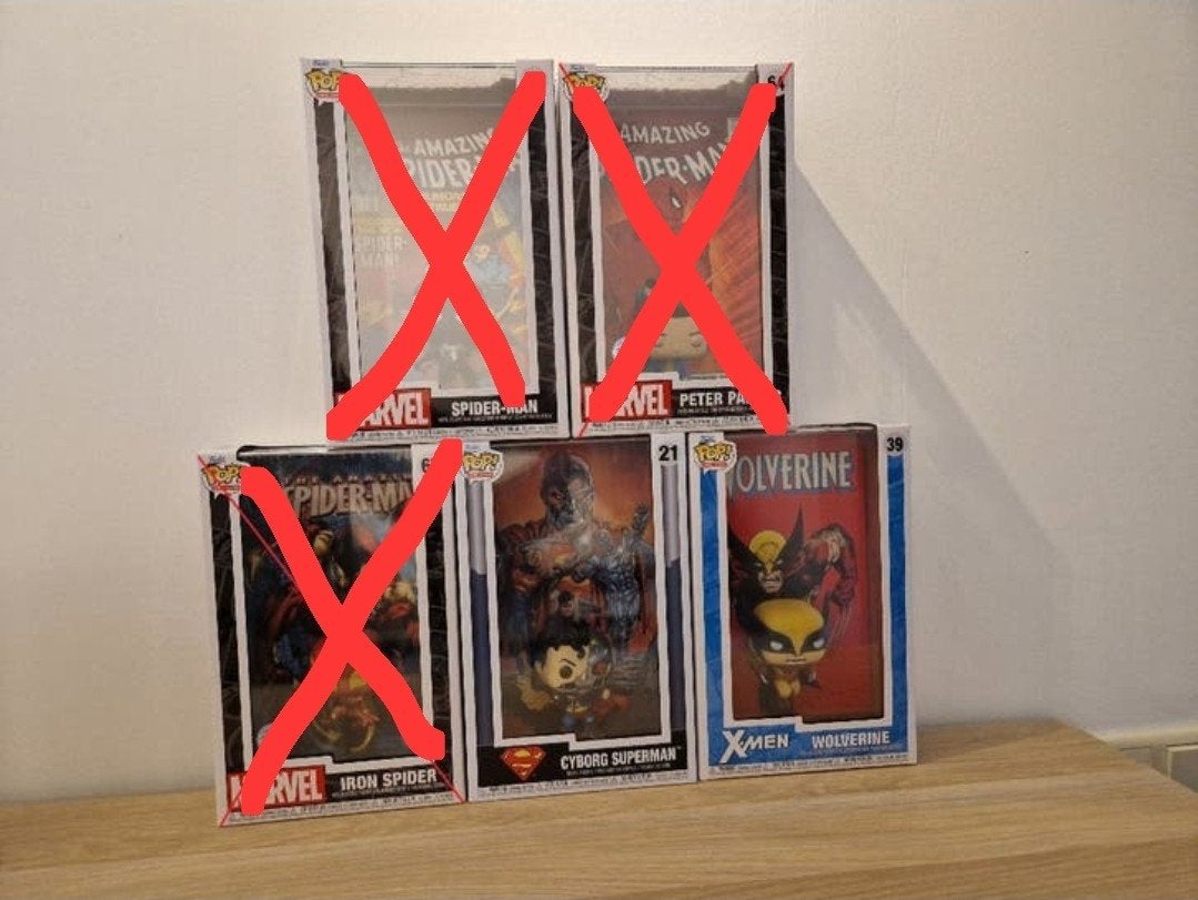 2x Funko Pop! Comic Cover Marvel DC Comics, Ophalen of Verzenden, Nieuw