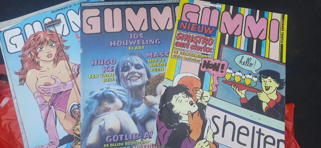 Gummi en Mad Max strips - Diverse uitgaven, Boeken, Stripboeken, Meerdere stripboeken, Ophalen of Verzenden, Gelezen, Diverse
