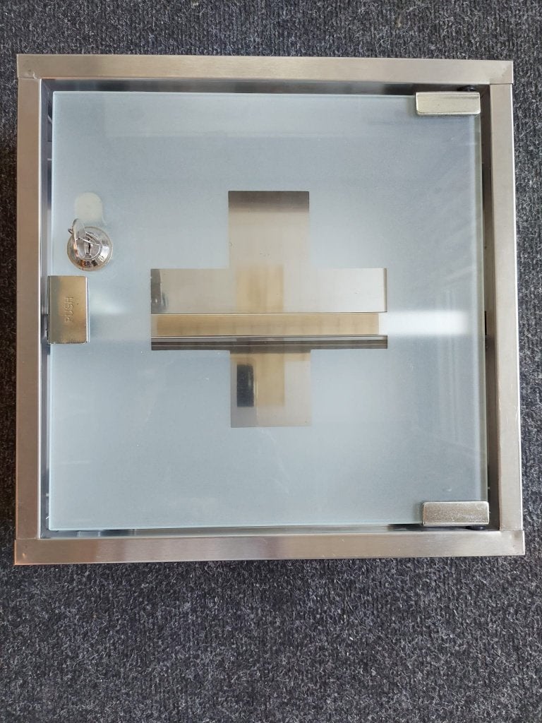 medicijn kastje retro/vintage, Ophalen, Vierkant, Minder dan 50 cm, Minder dan 100 cm