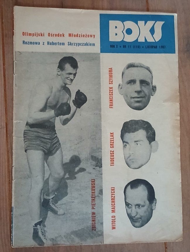 Origineel BOKS 1967 Pools boksblad Vintage Boxing Collectors, Ophalen of Verzenden, Gebruikt, Overige
