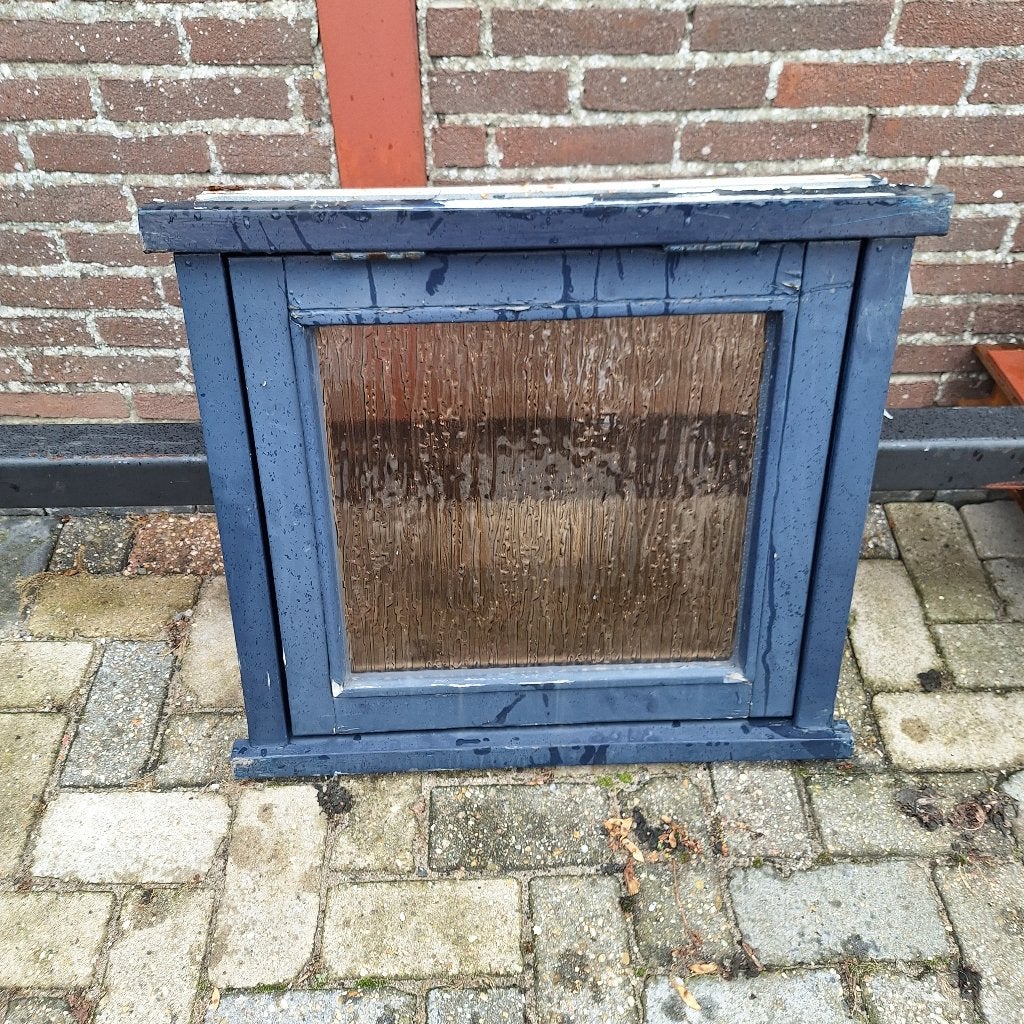 Diverse hardhouten kozijnen, Gebruikt, Raamkozijn, Inclusief glas, 75 tot 150 cm